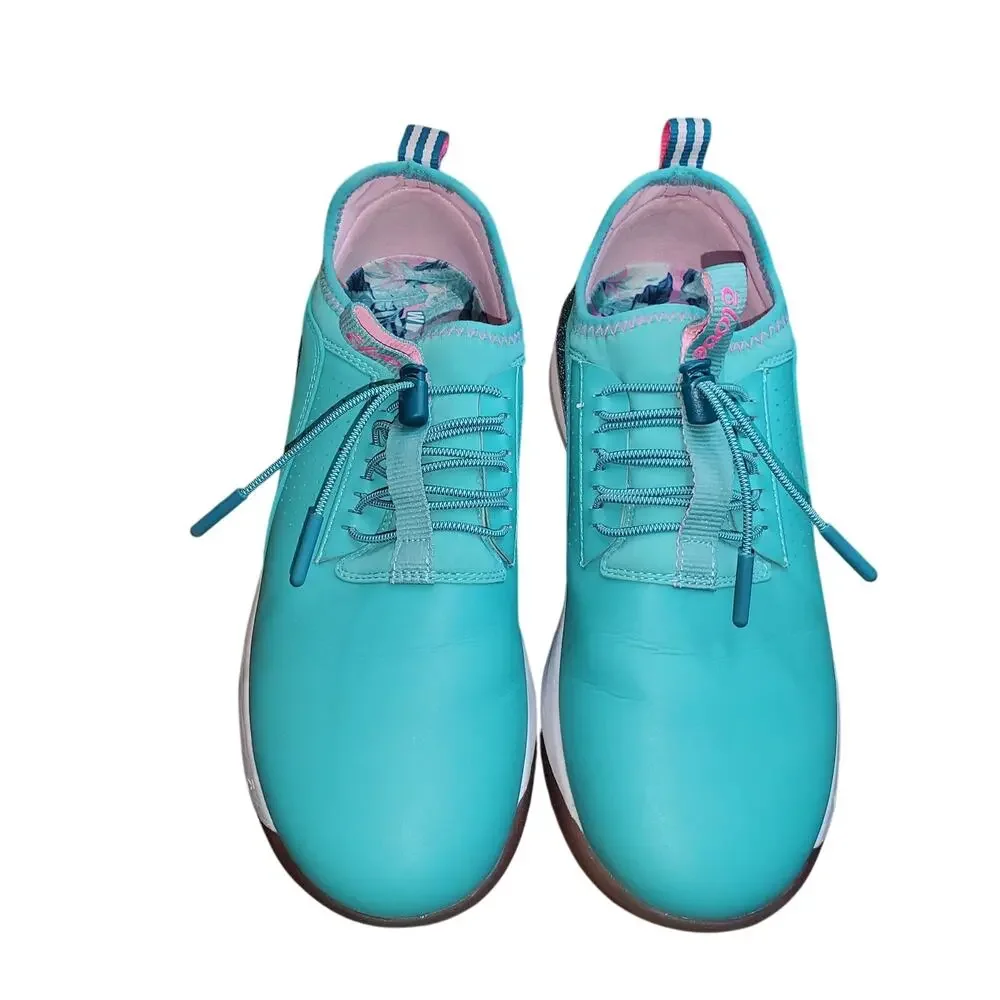 Clove Pacific Palm Limited Edition Healthcare Shoes W9 CL015 Teal  Aqua Medical